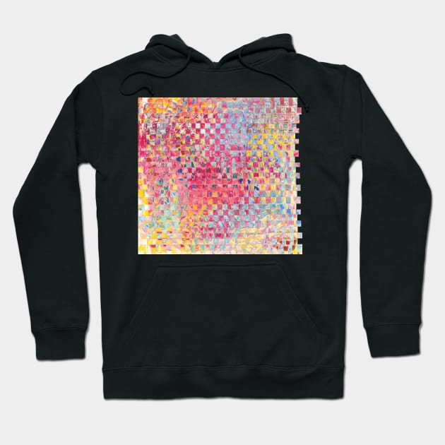 kind grid Hoodie by gummygunk